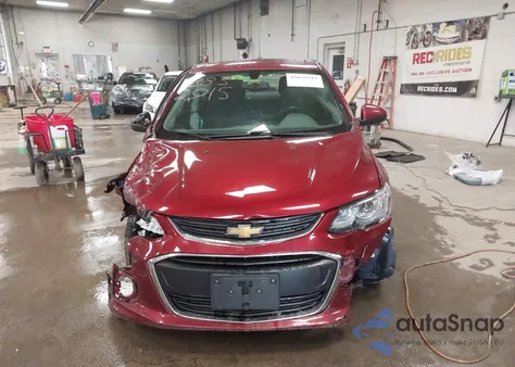2017 Chevrolet Sonic Lt Auto z USA, uszkodzony, nr VIN 1G1JD5SG2H4172639